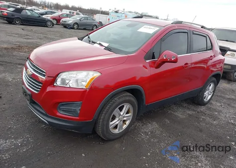 2015 Chevrolet Trax Lt z USA, uszkodzony, nr VIN KL7CJRSB7FB147410